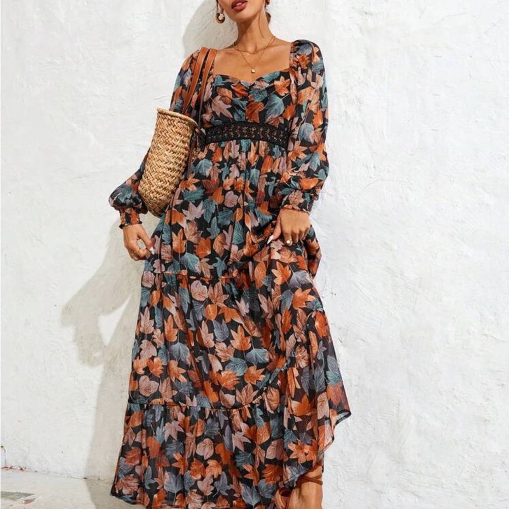 Long Sleeve Sundress with Bishop Sleeves